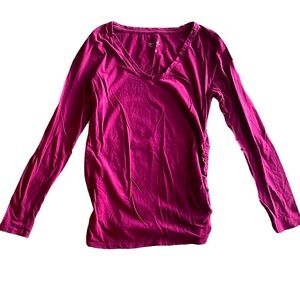 BOGO Medium Isabel maternity long sleeve blouse